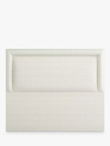 John Lewis Vispring Viola Full Depth Upholstered Headboard, Double- Buy online at McGrocer