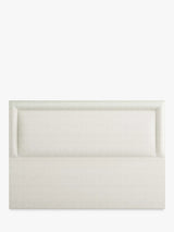 John Lewis Vispring Viola Full Depth Upholstered Headboard Emperor- Buy online at McGrocer
