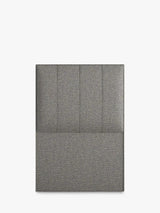 John Lewis Vispring Ophelia Full Depth Upholstered Headboard, Single- Buy online at McGrocer