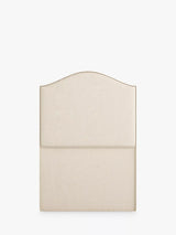 John Lewis Vispring Celia Full Depth Upholstered Headboard Single- Buy online at McGrocer