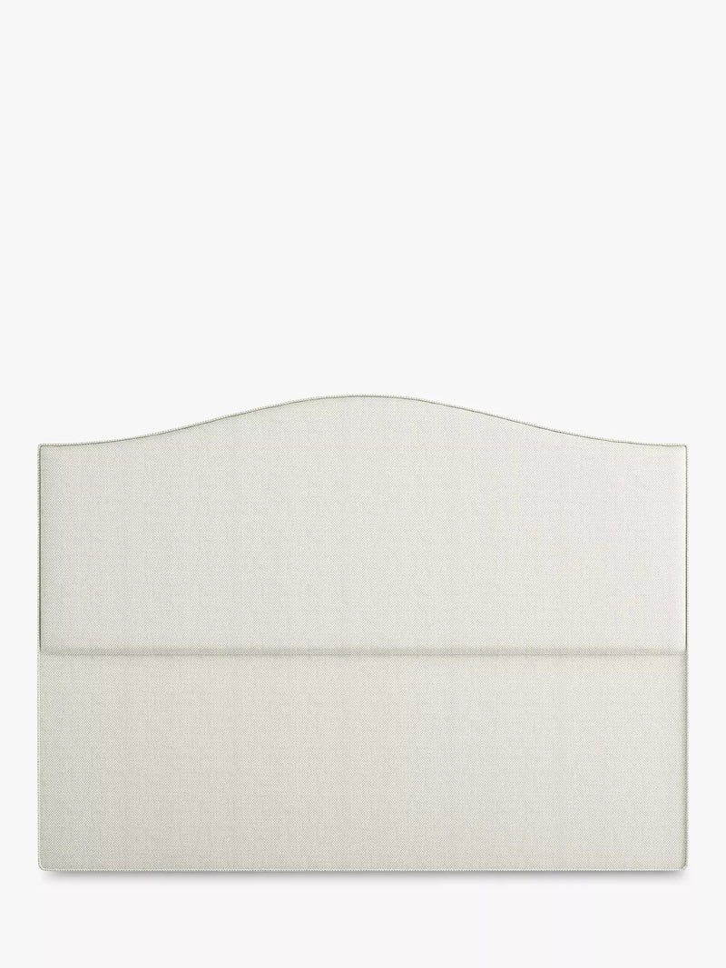 Vispring Celia upholstered headboard Emperor, imported from the UK