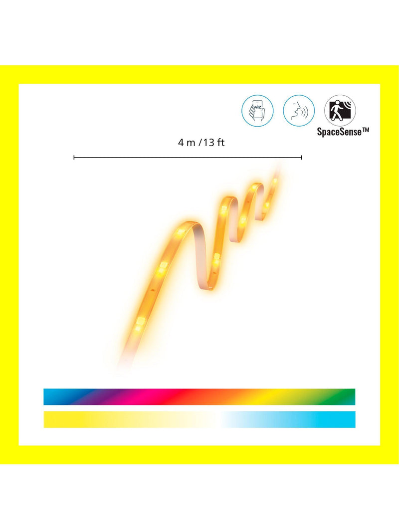 WiZ smart LED strip colour changing 4m (British brand)
