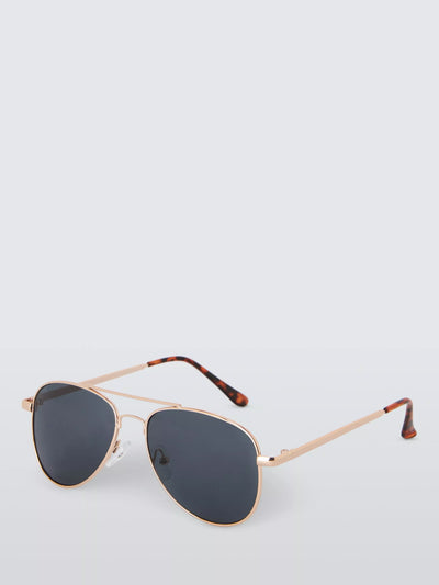 John Lewis John Lewis Kids' Aviator Sunglasses Gold- Buy online at McGrocer