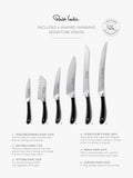 Robert Welch Signature knife block set with sharpener (British brand)
