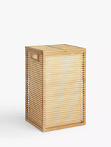 John Lewis John Lewis Bamboo Laundry Basket, Natural- Buy online at McGrocer