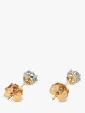 Vintage Fine Jewellery pre-loved diamond stud earrings 18ct gold (British brand)
