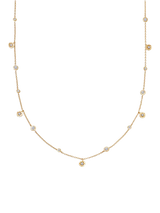 John Lewis Astley Clarke Celestial North Star White Sapphire Station Necklace 40-46cm- Buy online at McGrocer