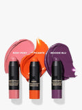 Nudestix Mini Trendy Blush Kit with Rosy Posy, Moodie Blu, Picante, imported from the UK