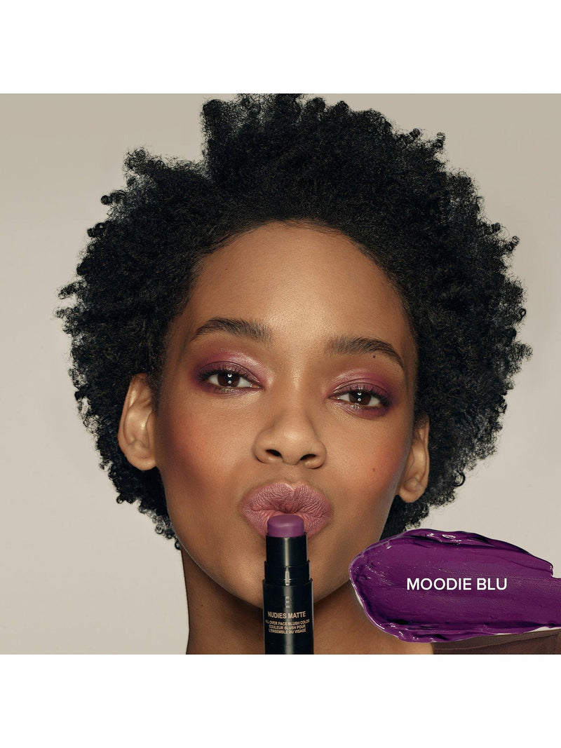 Nudestix Mini Trendy Blush Kit with Rosy Posy, Moodie Blu, Picante, imported from the UK