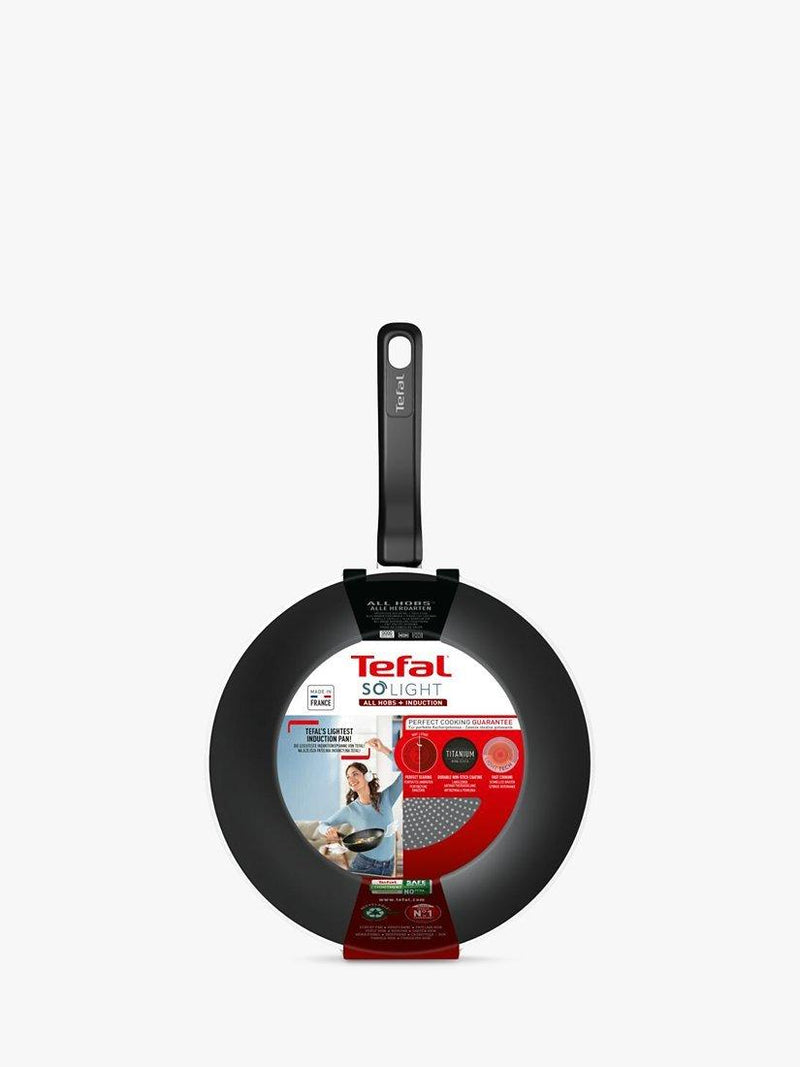 Tefal So Light induction non-stick wok 28cm (British brand)
