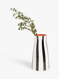 John Lewis hand-painted striped stoneware vase 21cm, UK version