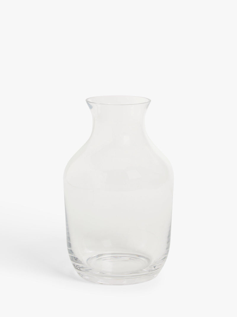 John Lewis clear glass plump posy vase 20.5cm, UK version
