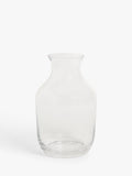 John Lewis clear glass plump posy vase 20.5cm, UK version