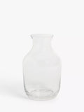 John Lewis clear glass plump posy vase 20.5cm, UK version