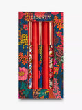 Liberty London Floral pen set, set of 3, imported from the UK