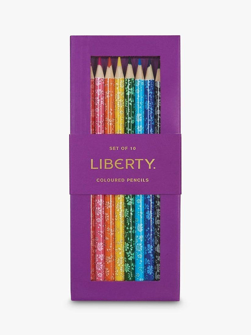 Liberty London Capel colouring pencils set of 10 assorted colours, UK version