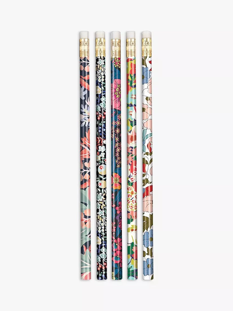 Liberty London floral pencil set of 10, UK version