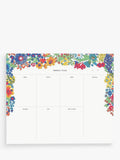 Liberty London Margaret Annie Weekly Notepad Multi, UK version