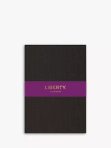 John Lewis Liberty London Black Tudor Embossed A5 Notebook- Buy online at McGrocer