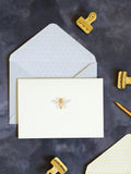 Portico note cards Buzzing Bee pack of 10 - British product