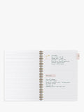 Busy B Stripes notebook blue spiral bound, UK version