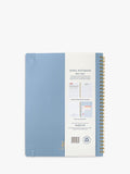 Busy B Stripes notebook blue spiral bound, UK version