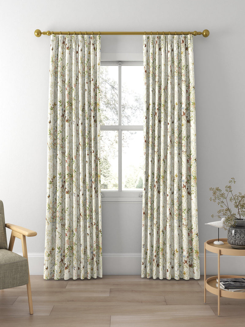 Disney Home x Sanderson Bambi curtains Sugared Almonds pattern, imported from the UK