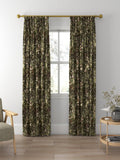 Disney Home x Sanderson Bambi print curtain fabric chocolate 139cm - British product