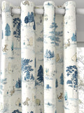 Disney Home x Sanderson Winnie Pooh curtains Bonbon Blue - British product