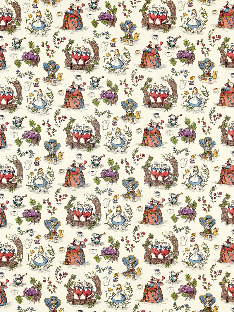 Disney Home x Sanderson Alice curtains W139cm, imported from the UK