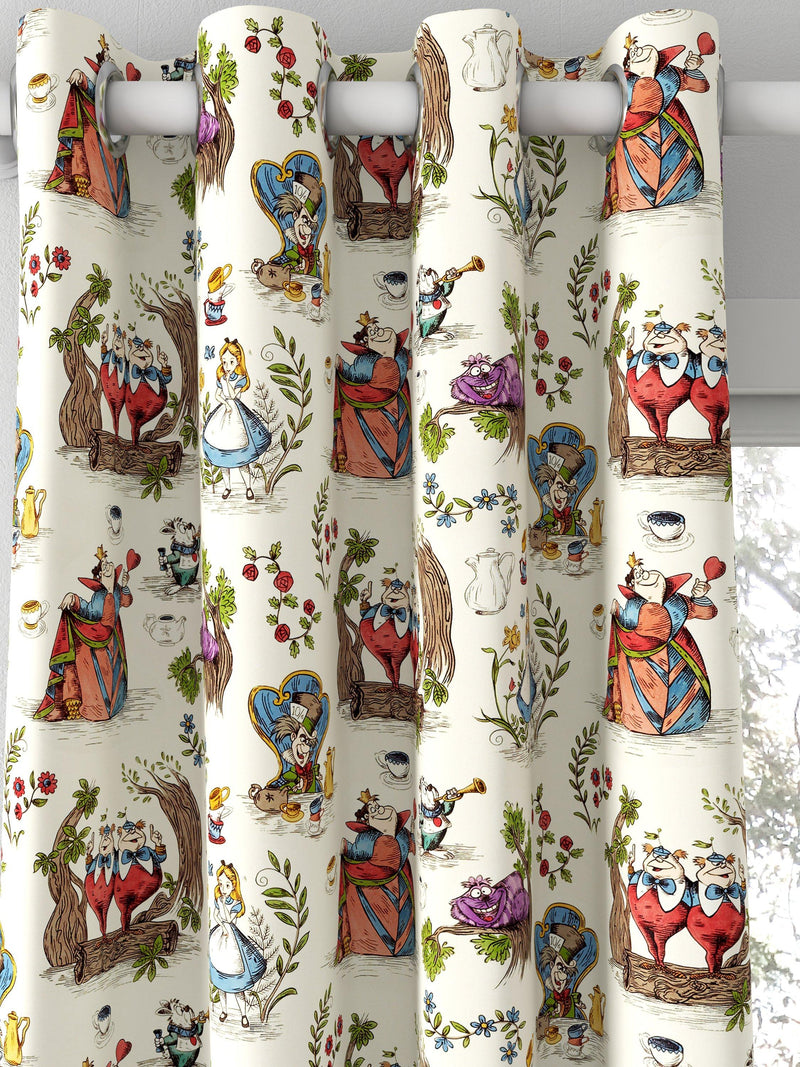 Disney Home x Sanderson Alice curtains W139cm, imported from the UK