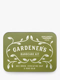 Gentlemen's Hardware gardening hand care kit with nail brush, soap, and balm, UK version