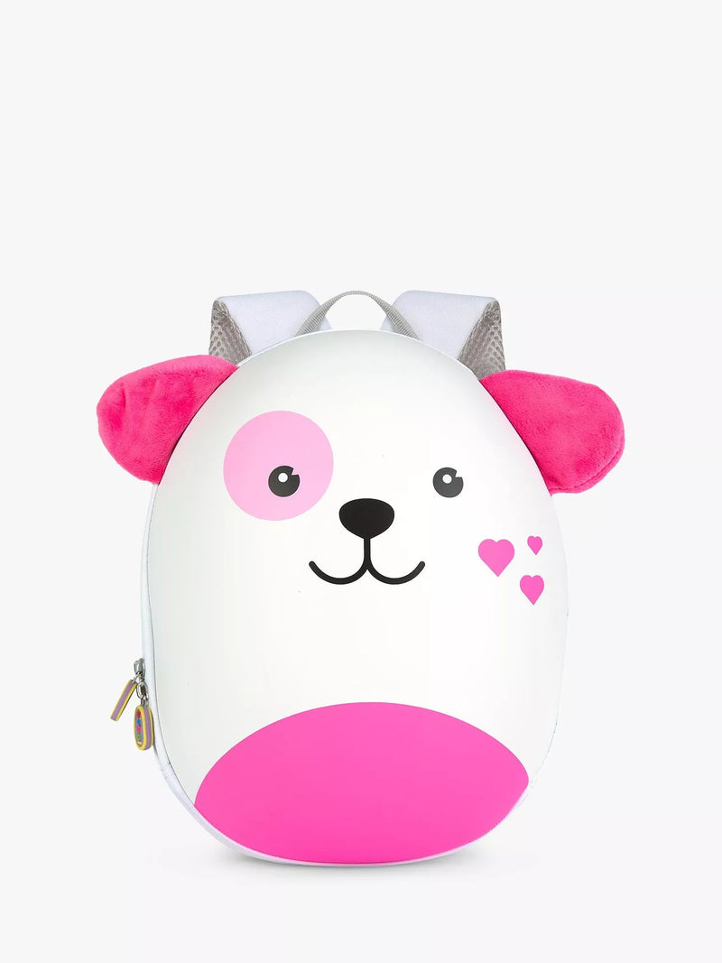 boppi pink dog backpack with adjustable straps and harness - British product