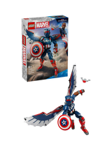 John Lewis LEGO Marvel New Captain America Construction Figure Building Set (359 Pieces)- Buy online at McGrocer