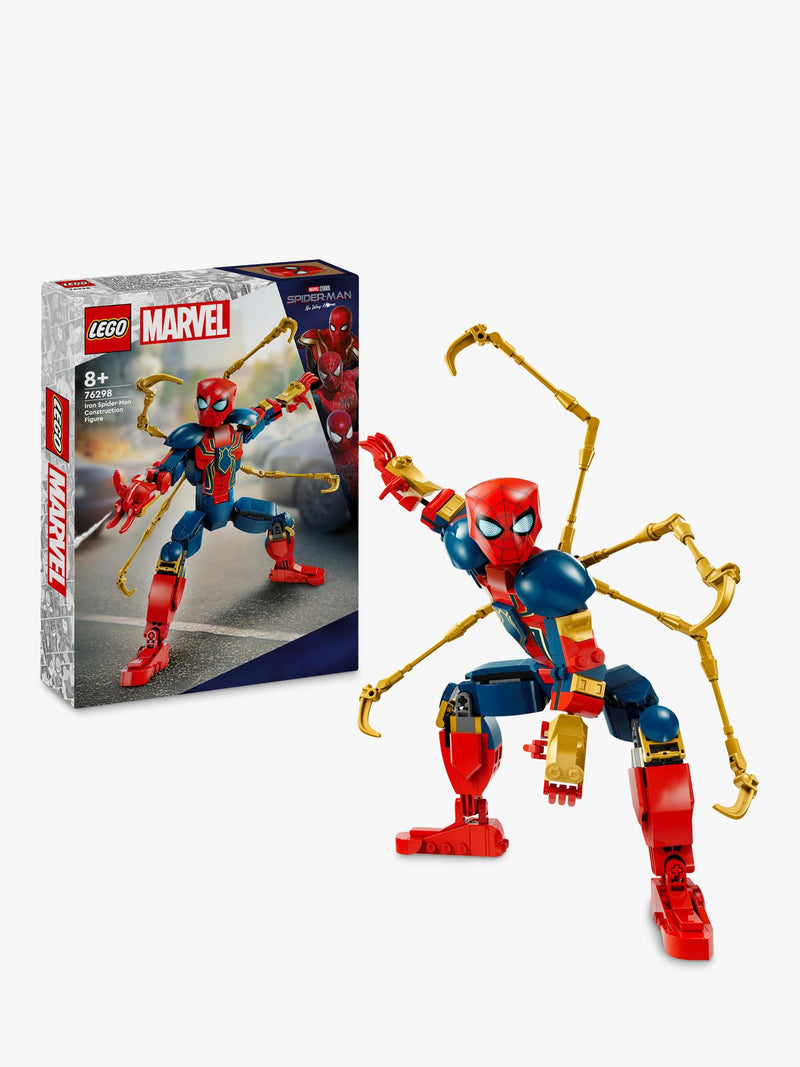 LEGO Marvel Iron Spider-Man 76298 set, UK version