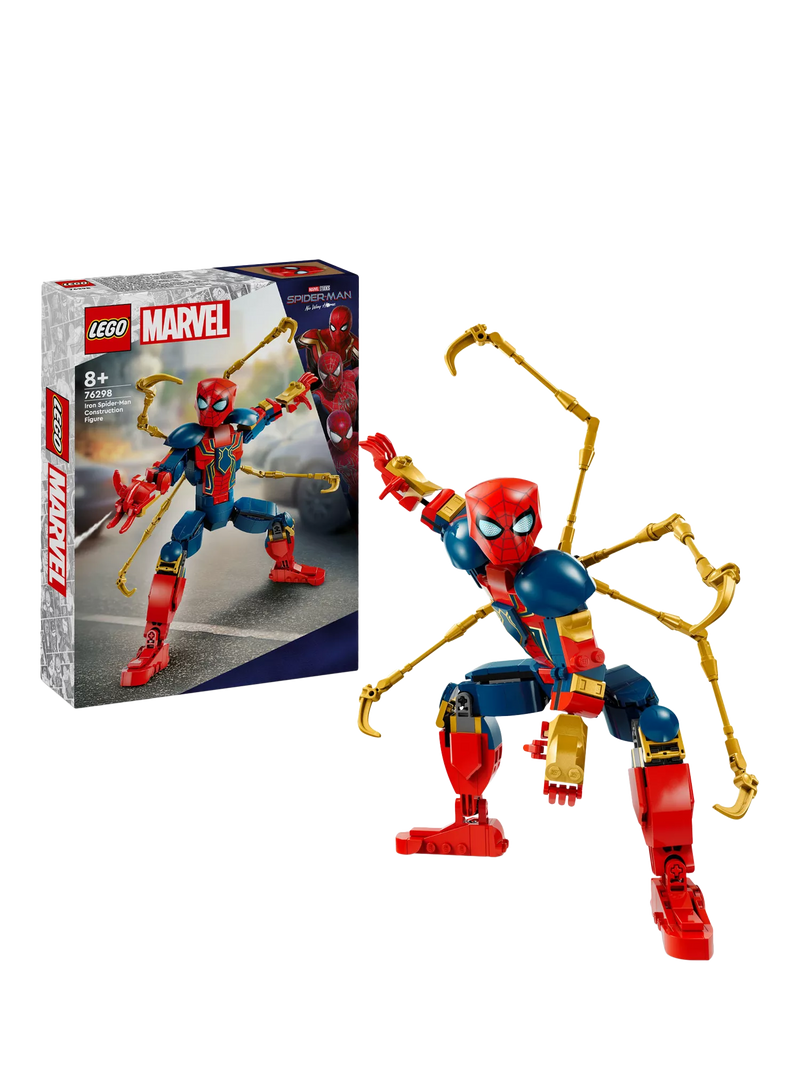 LEGO Marvel Iron Spider-Man 76298 set, UK version