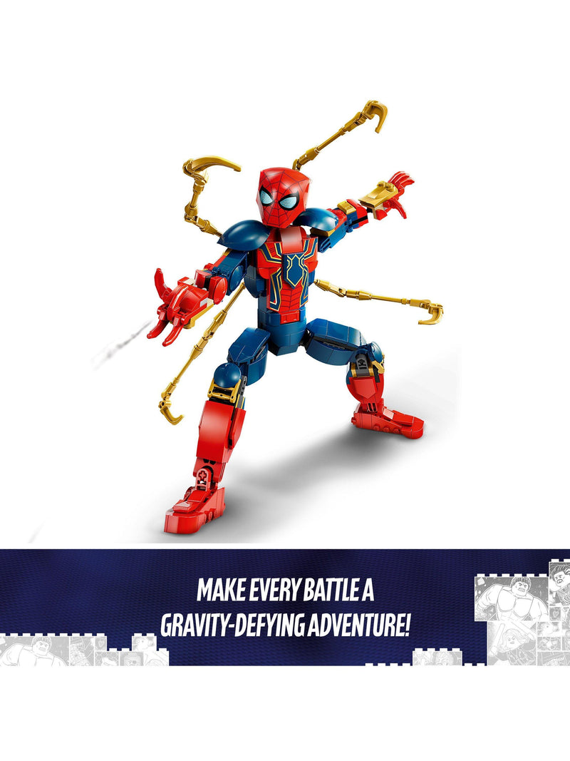 LEGO Marvel Iron Spider-Man 76298 set, UK version
