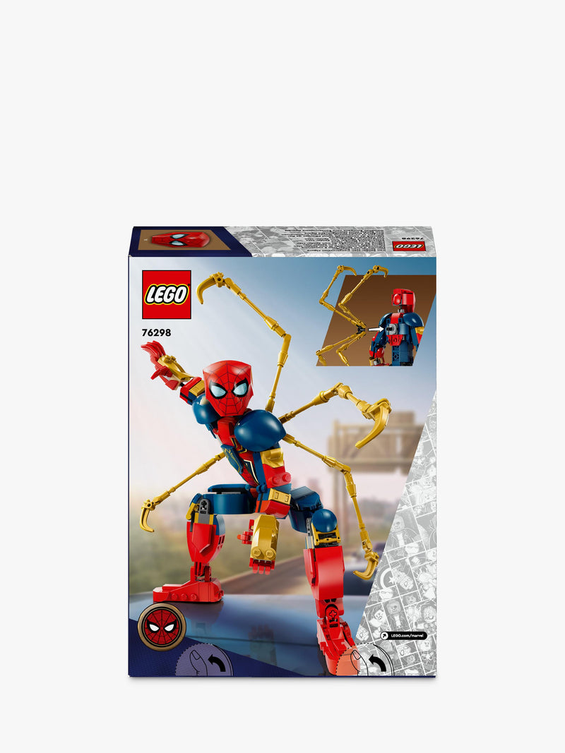 LEGO Marvel Iron Spider-Man 76298 set, UK version