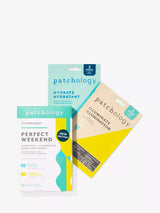 John Lewis Patchology Perfect Weekend FlashMasque Duo Kit Hydrate & Illuminate Sheet Face Mask- Buy online at McGrocer