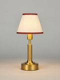John Lewis Baily rechargeable portable brass table lamp, UK version