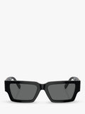 Versace rectangular sunglasses black and grey - British product