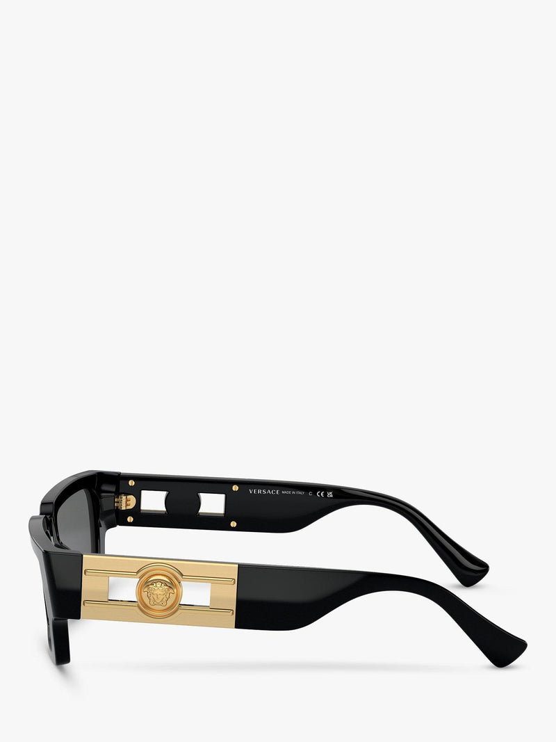 Versace rectangular sunglasses black and grey - British product