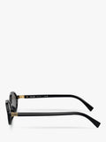 Miu Miu women's oval sunglasses black - imported from the UK