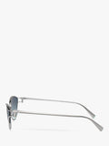 Tiffany & Co cat's eye sunglasses silver blue gradient - British product