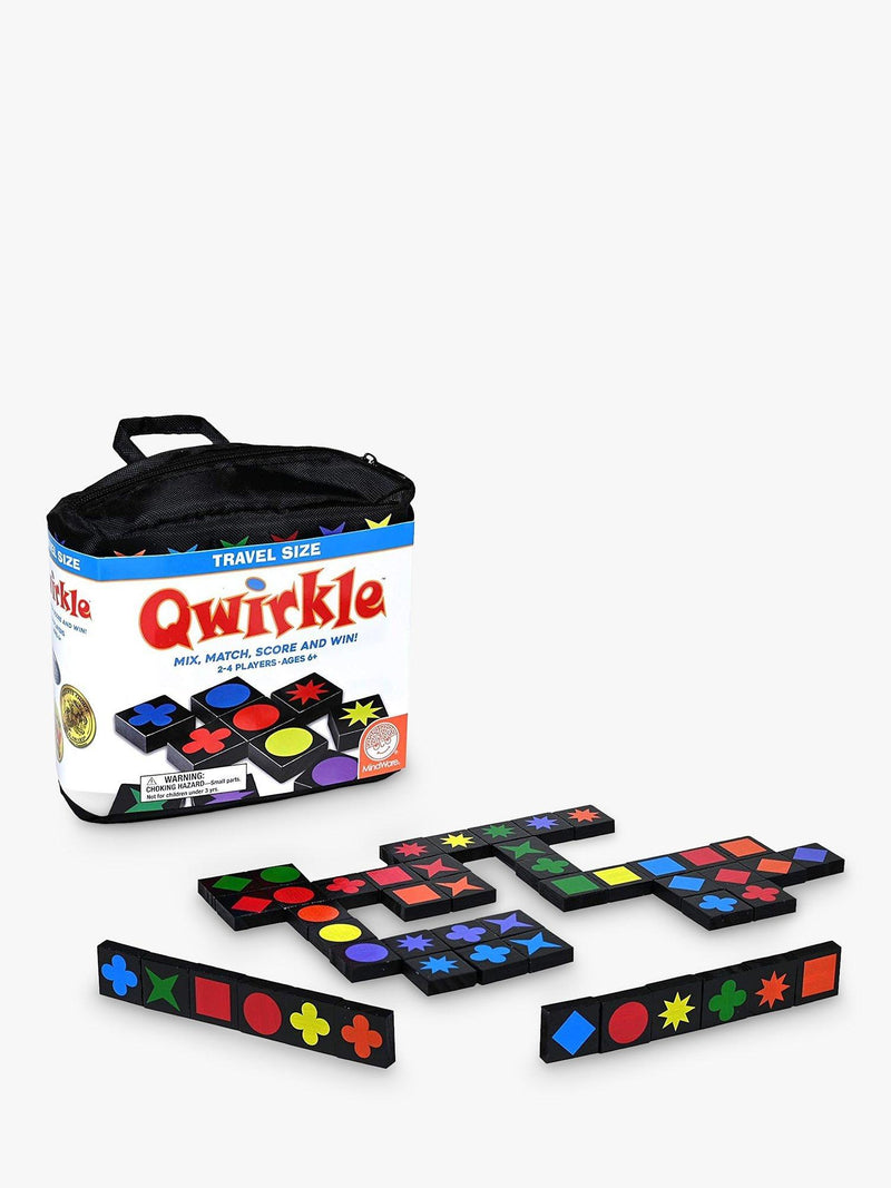 Asmodee Quirkle travel puzzle game - British product