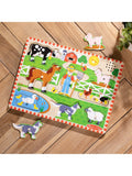 Melissa & Doug Old MacDonald farm sounds puzzle for toddlers - British product