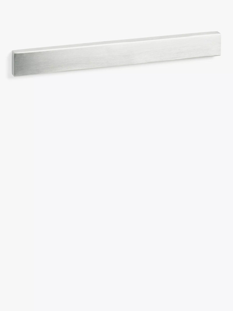 John Lewis wall-mounted magnetic knife rack 36cm wide chrome (British brand)