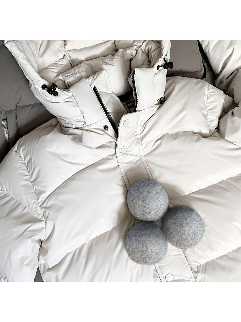 Gleener wool dryer balls, reusable and hypoallergenic (British brand)