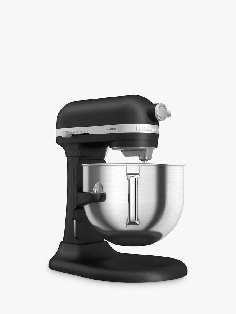 KitchenAid Artisan Bow-Lift Stand Mixer cast iron black 6.6L (British brand)