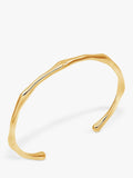 Dower & Hall Gold Vermeil Waterfall Torque Armreif, UK-Version